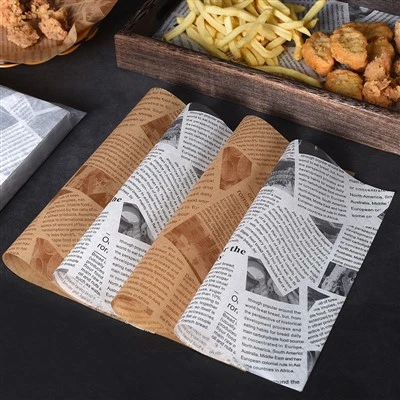 Rasvakindel Pe Wax Burger Wrap Pape